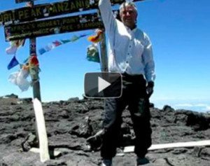 Hula Hooping on Mt. Kilimanjaro