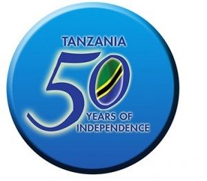 Tanzania 50 Years of Independence logo