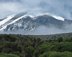 VIew of Mt. Kilimanjaro