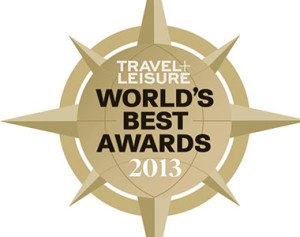 Travel + Leisure World's Best Awards 2013 logo