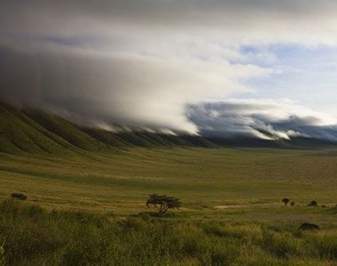 Tanzania's lush Ngorongoro Crater