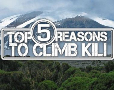 Top 5 Reason to Climb Kili