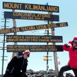 Sign of Success: New Summit Sign on Kilimanjaro