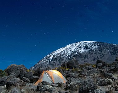 Thomson camp under the stars