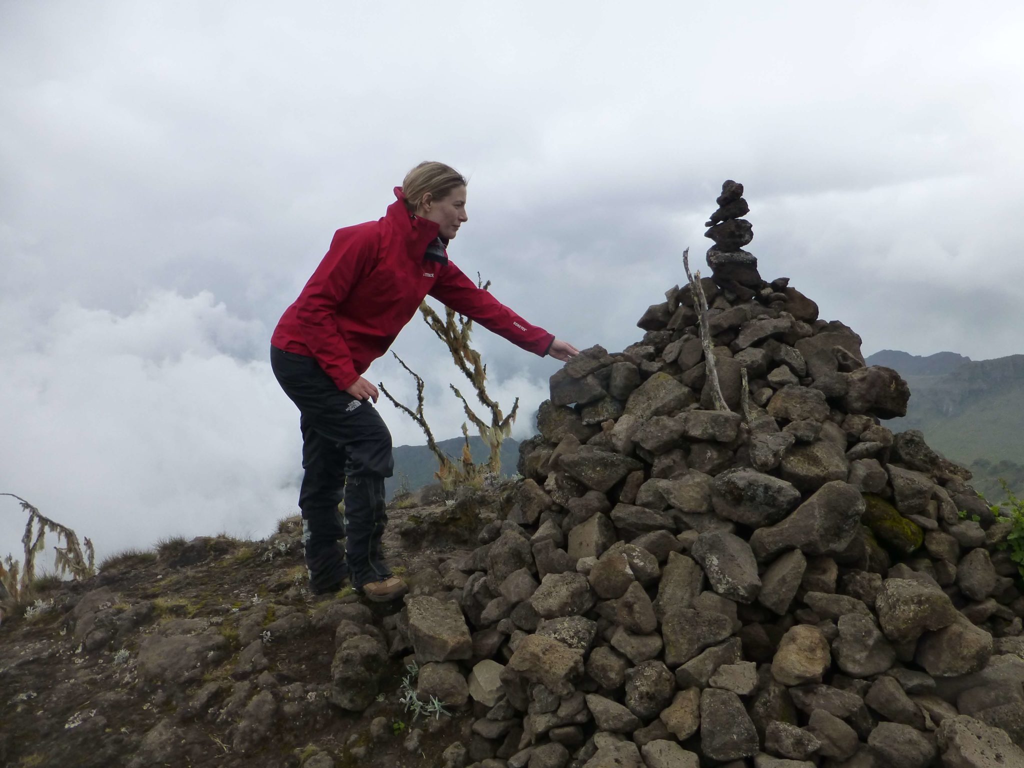 Shilagh Mirgain on kilimanjaro