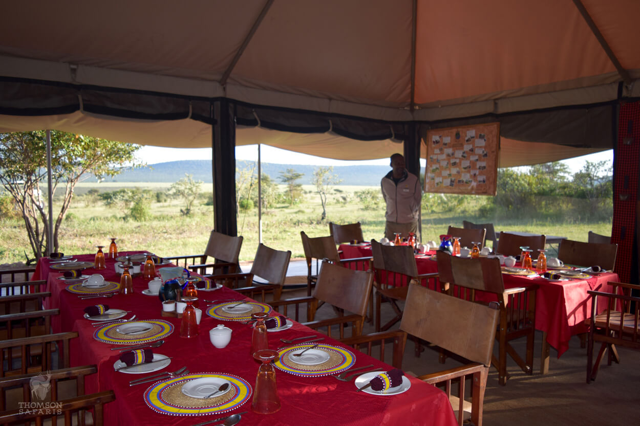 dining tent