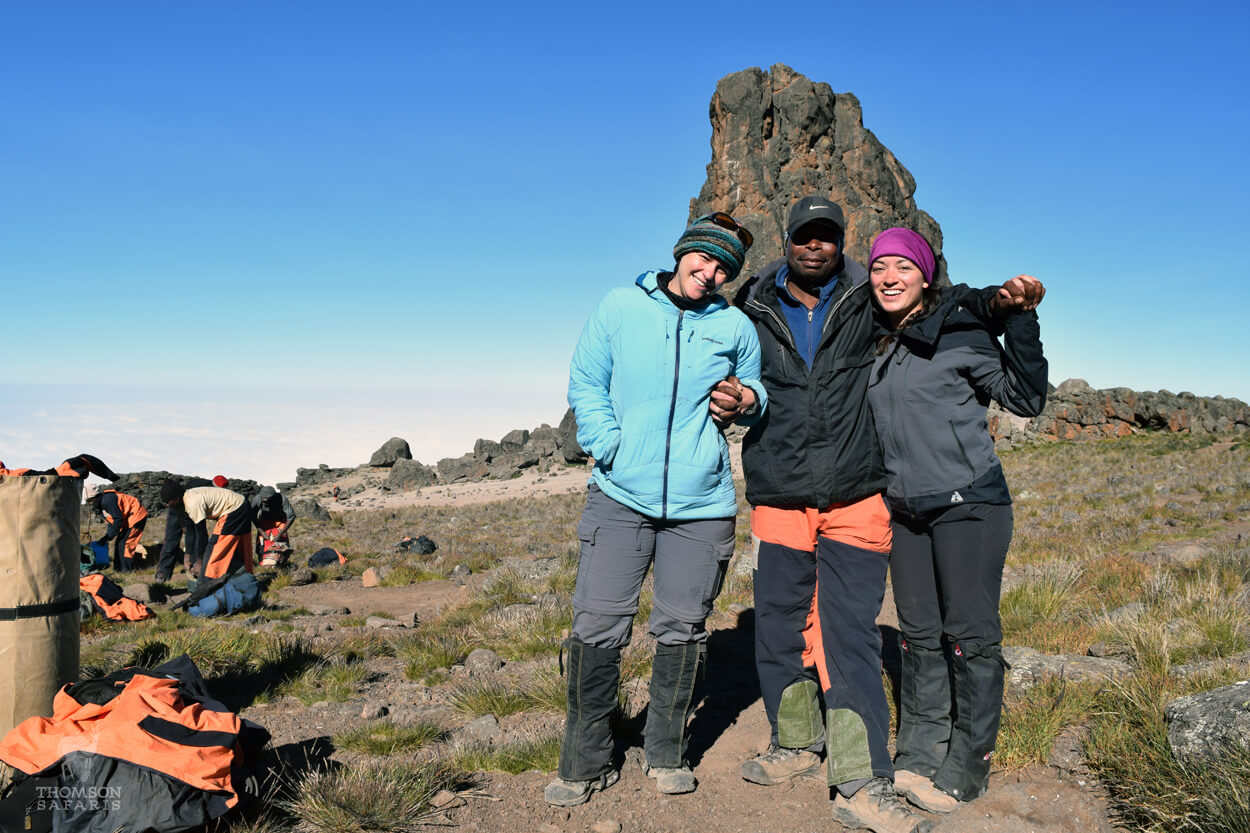 friends on kilimanjaro