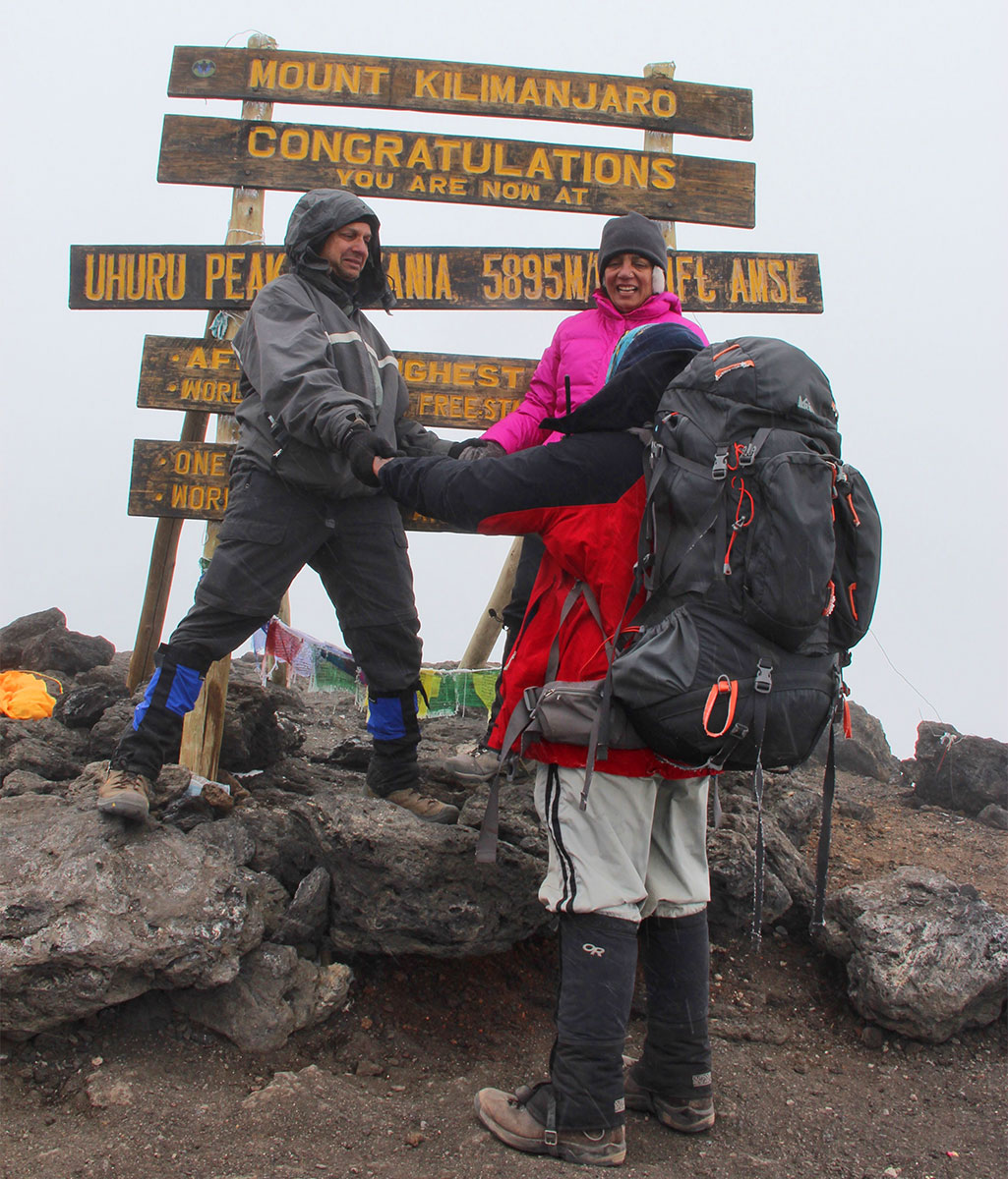 wedding vows on the summit of mount kilimanjaro