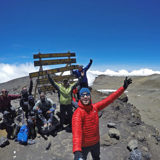 thomson has highest summit success rate on kilimanjaro