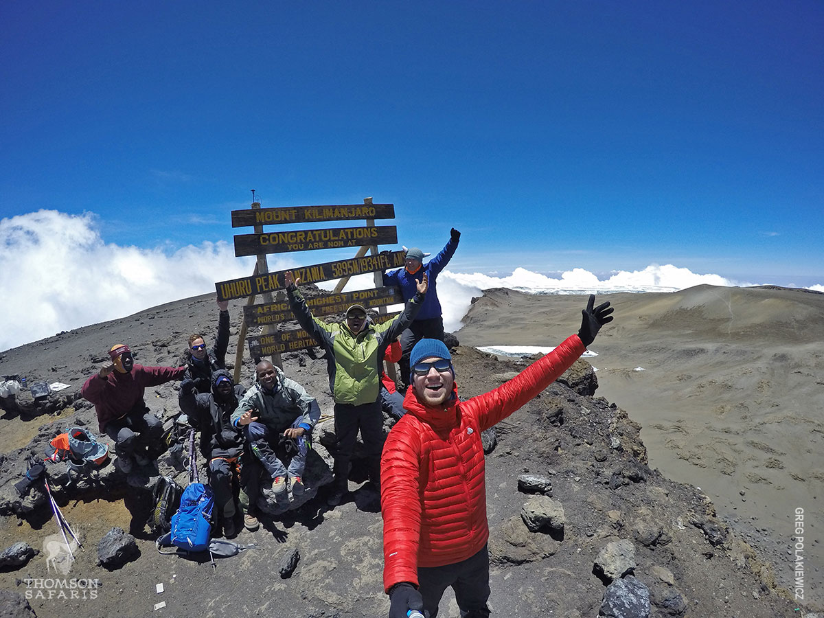thomson has highest summit success rate on kilimanjaro