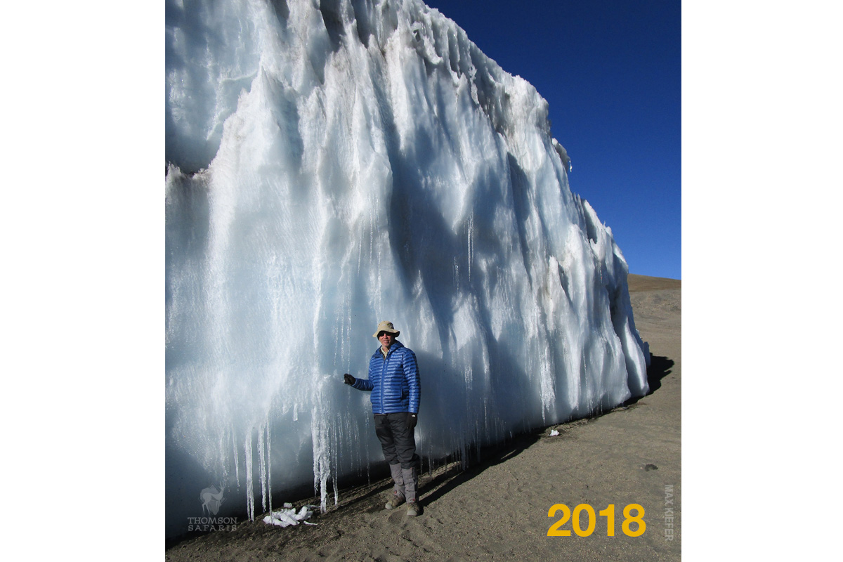 furtwangler glacier on kilimanjaro in 2018
