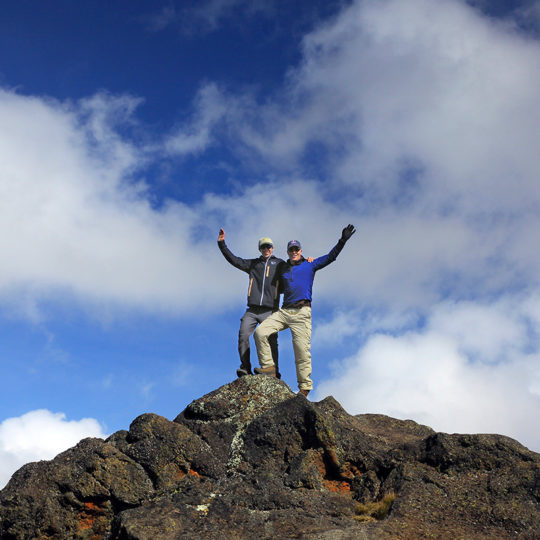 Climbing Kilimanjaro with Dad