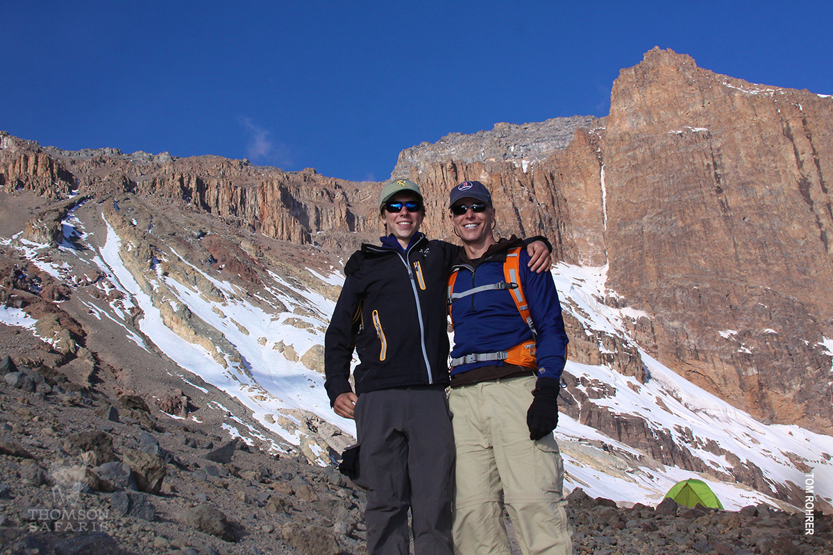 Kilimanjaro with father son duo