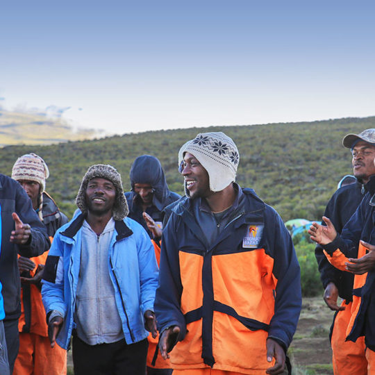 thomson porters on kilimanjaro