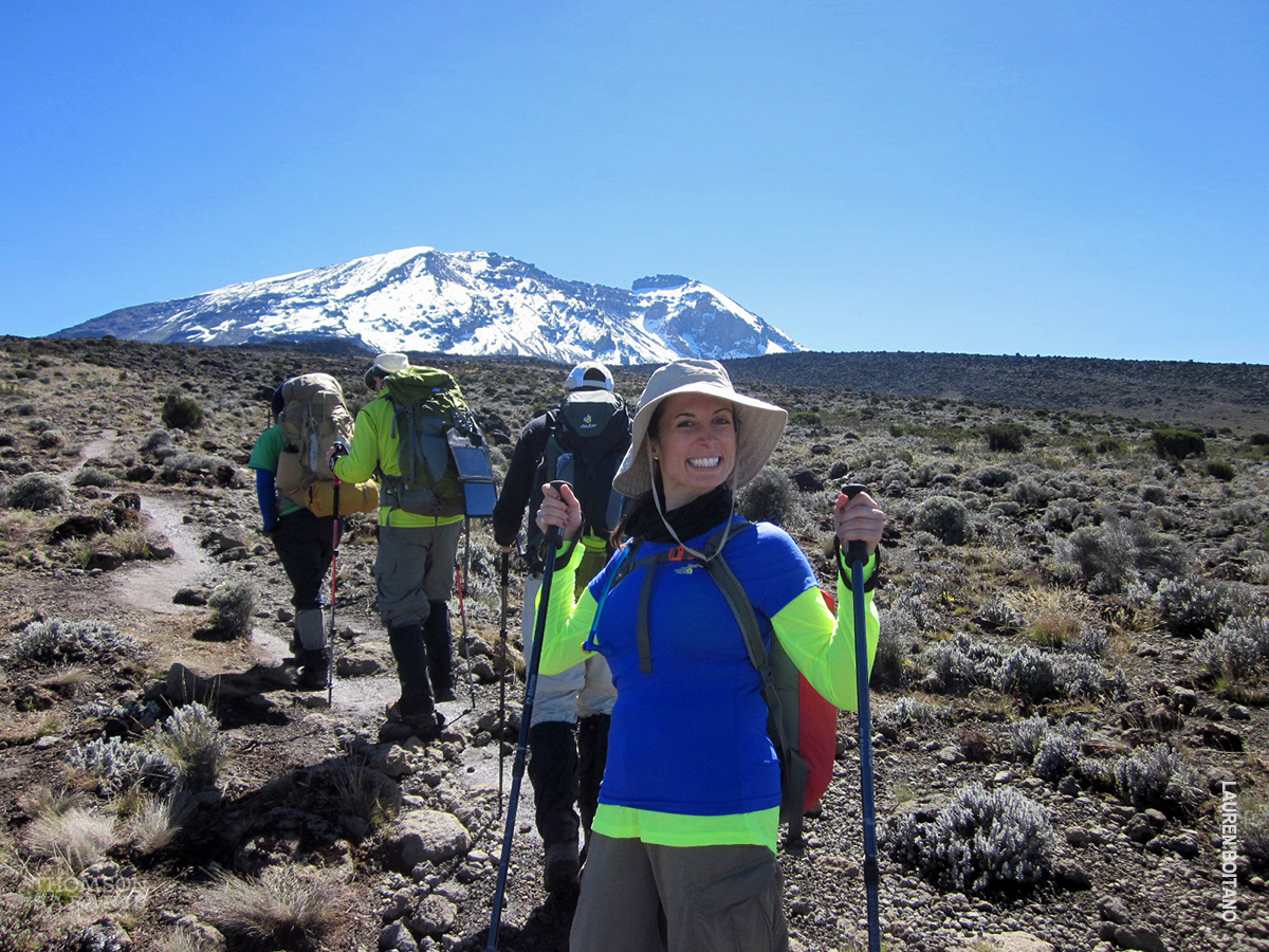 stay positive on kilimanjaro