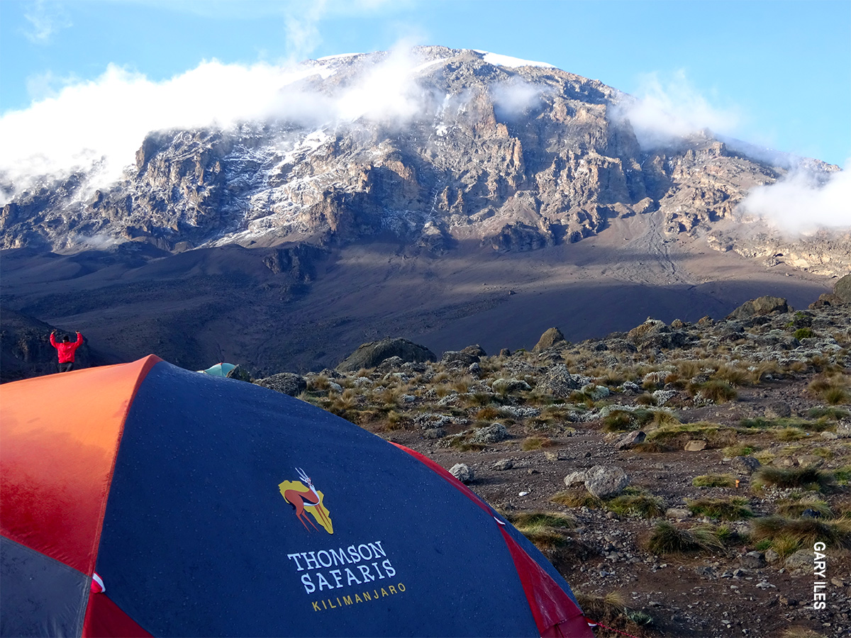 camping on mount kilimanjaro