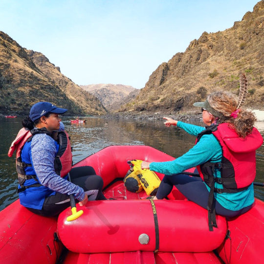 judi wineland rafting during covid pandemic