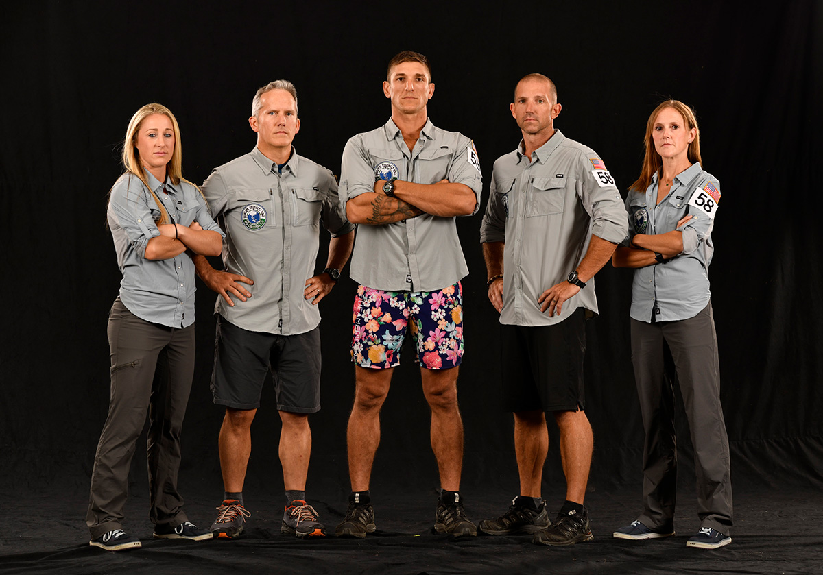 team regulators of worlds toughest eco-challenge race in fiji