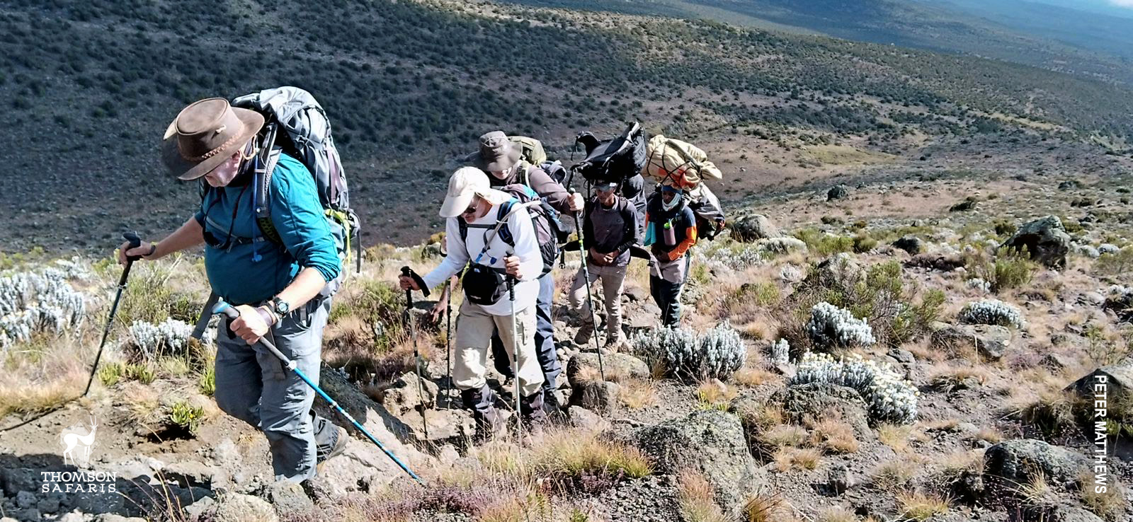 grand traverse route on mount kililmanjaro