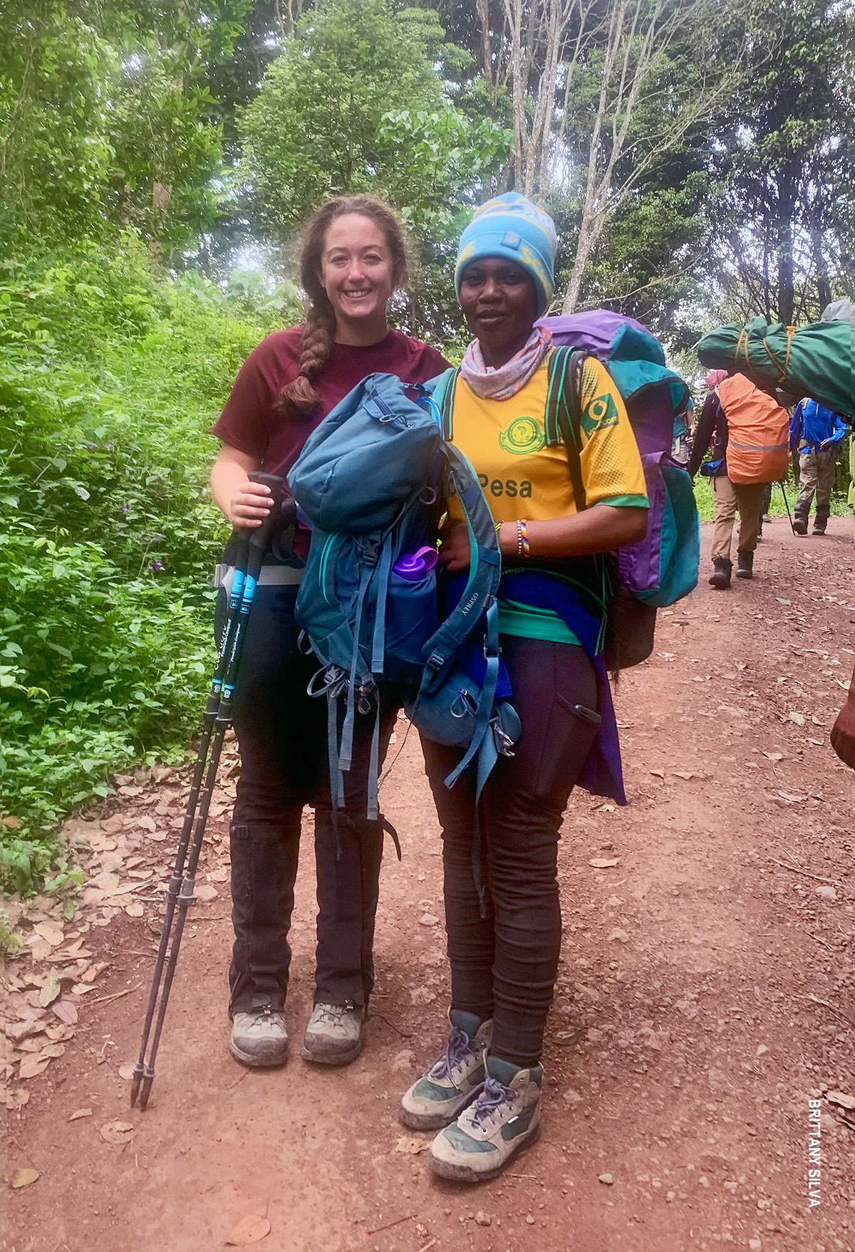 woman kilimanjaro porter gertrude
