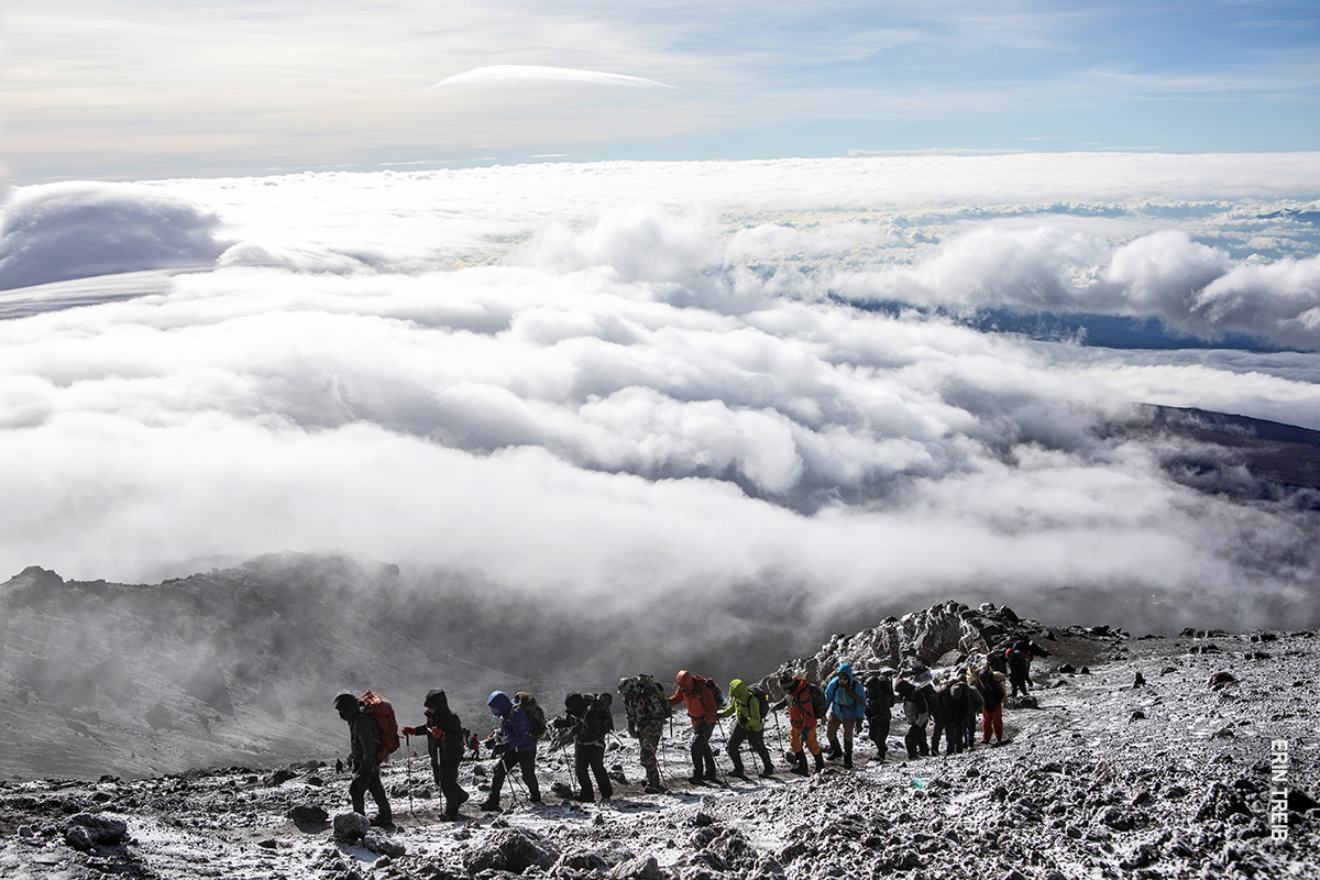 hiking near kilimanjaro summit