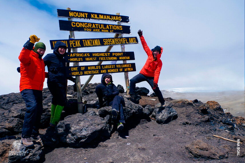 uhuru peak is summit of mount kilimanjaro