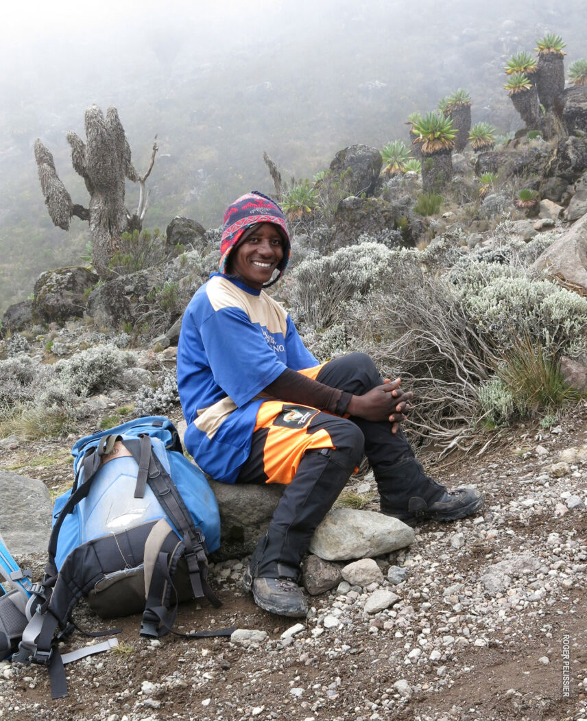 kilimanjaro porter working for thomson
