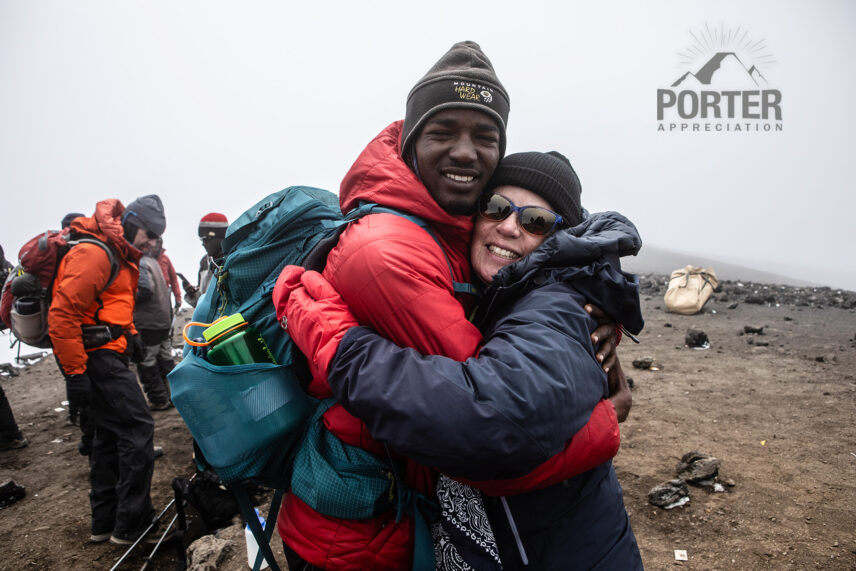 celebrating summit success with porter appreciation logo