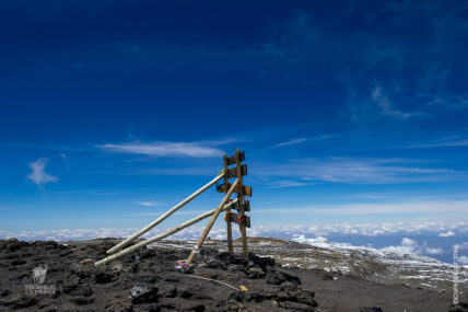 Kilimanjaro Summit Sign