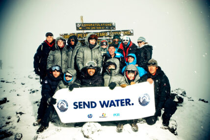 kilimanjaro summit photo of MTV's celebrity trek