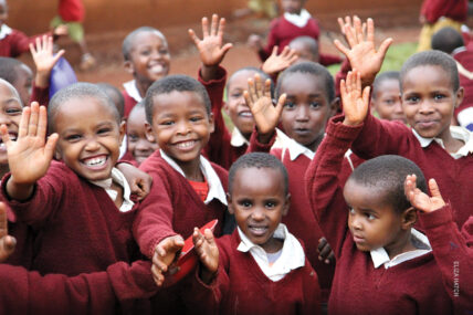 school children in tanzania