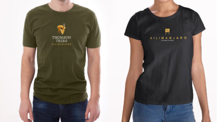 kilimanjaro shirts available at thomson treks online store